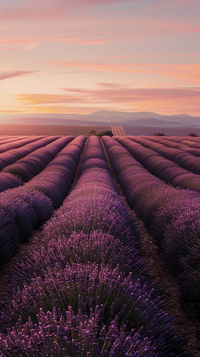 Free Lavender Field Sunset Image - Lavender, Sunset, Fields | Download ...