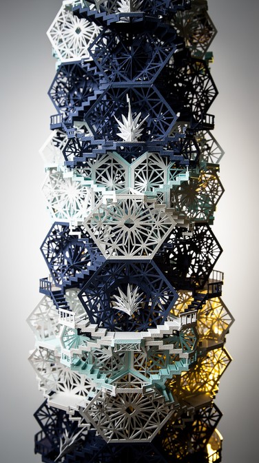 Free Geometric Paper Layers Image - Kirigami, Geometric, Paper ...