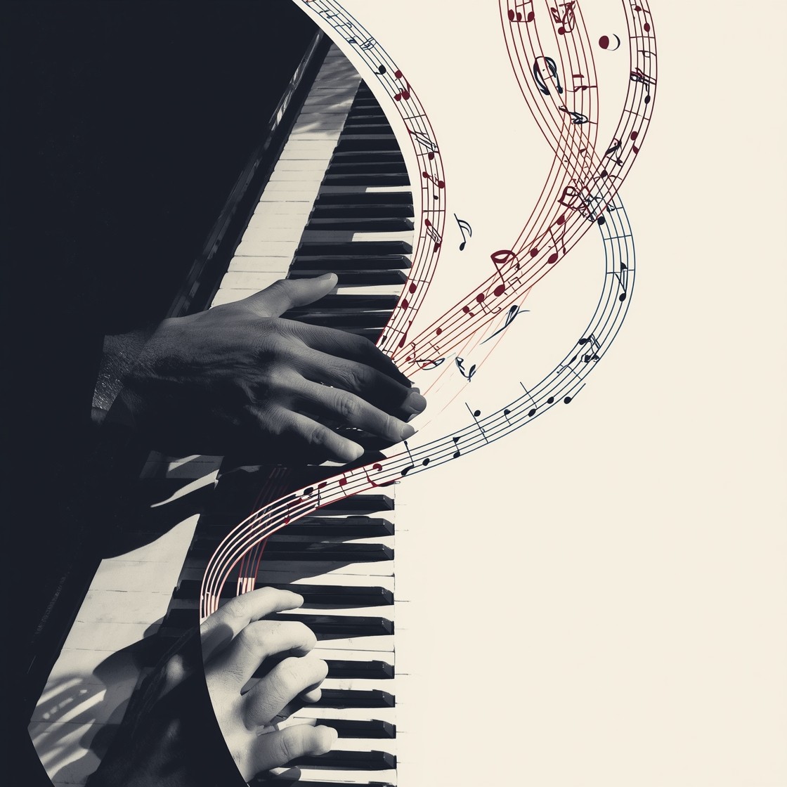Music Artf Free Music Becomes Art Image - Music, Piano, Guitar | Download at StockCake