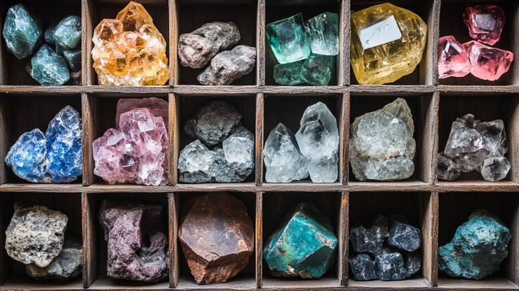 Free Colorful mineral collection Image | Download at StockCake