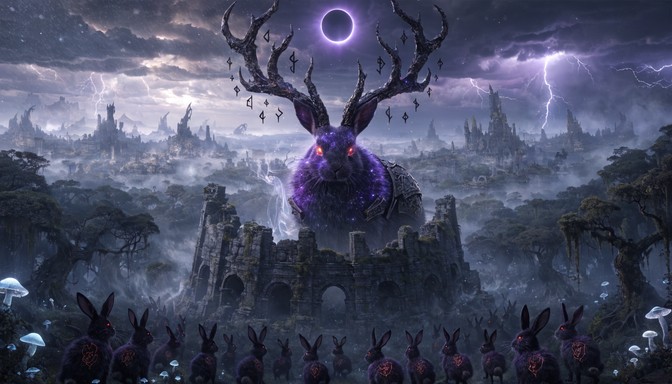 Free Dark Rabbit Guardian Image - Fantasy, Rabbit, Guardian | Download ...