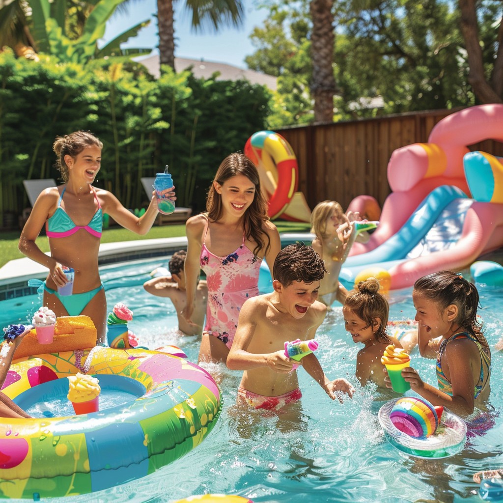Free Summer Pool Fun Image - Summer, Pool, Fun | Download at StockCake