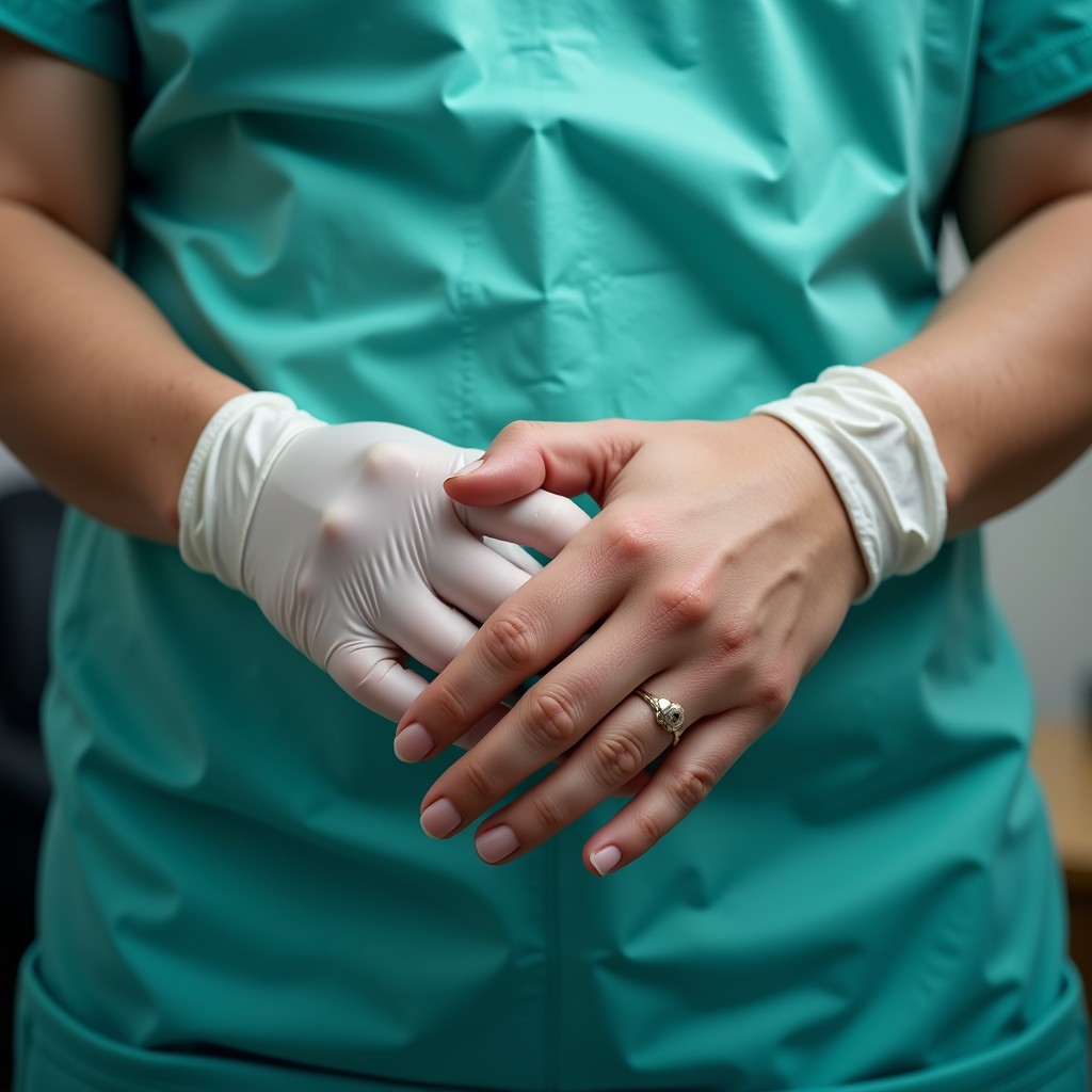 Free Healthcare hands clasped Image - Healthcare, Medical, Gloves ...