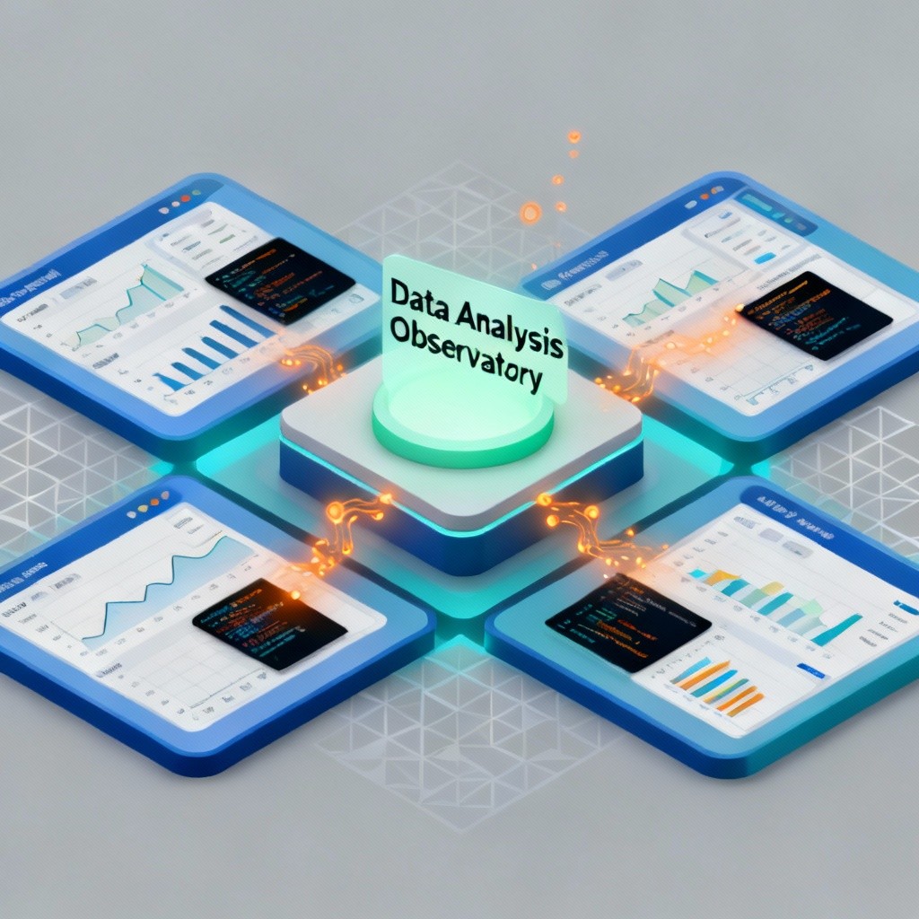 Free Data Analysis Hub Photo - Isometric, Illustration, Data | Download ...