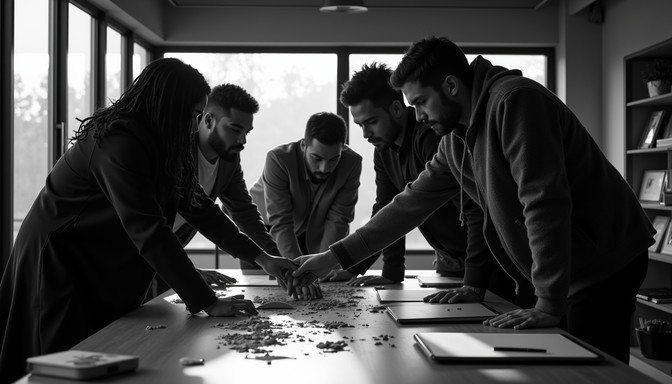 Free Collaborative minds converge Image - Collaboration, Teamwork ...