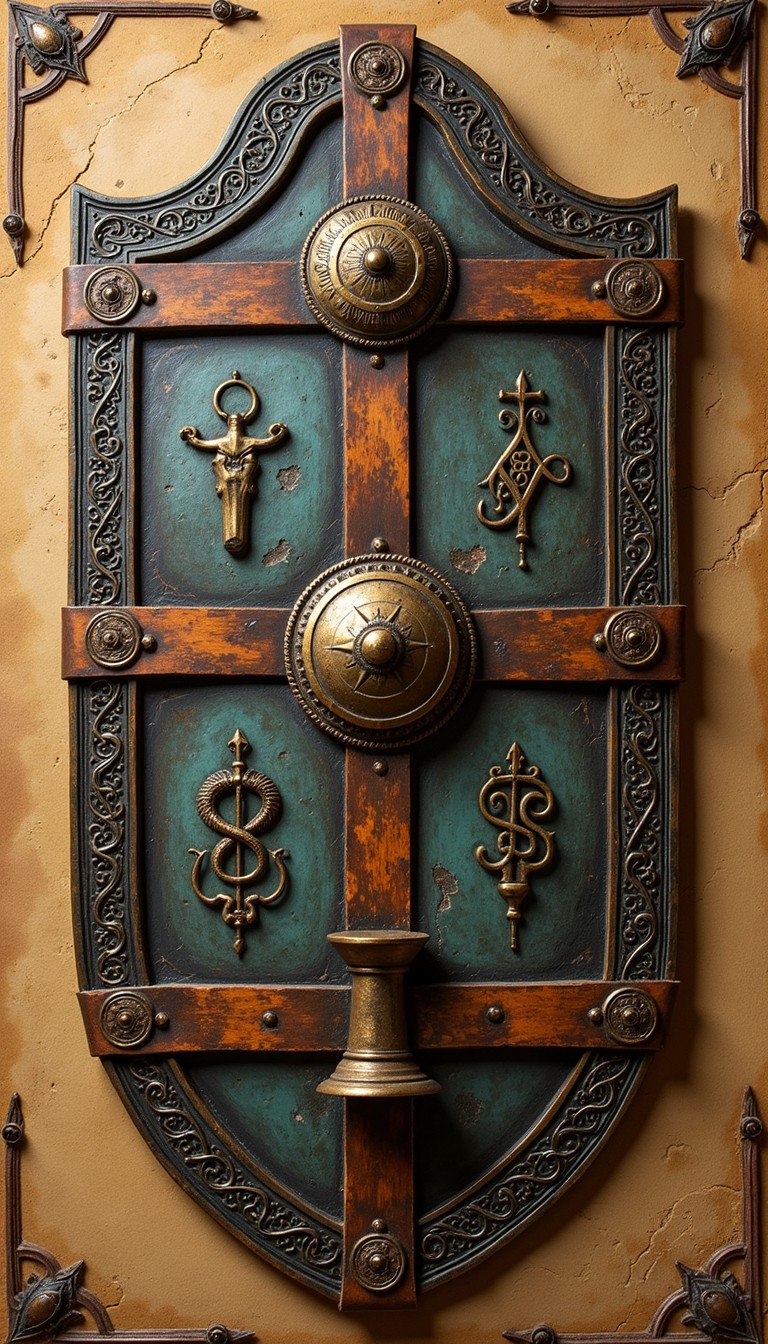 Free Ancient Protective Shield Image - Shield, Bronze, Ceremonial ...