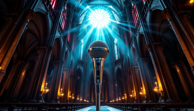 Free Gothic Radio Horror Image - Gothic, Microphone, Supernatural ...