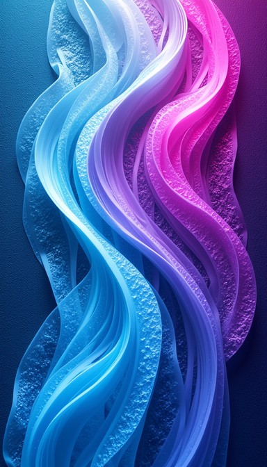 Free Flowing Color Ribbons Image - Flowing, Ribbons, Vibrant | Download ...