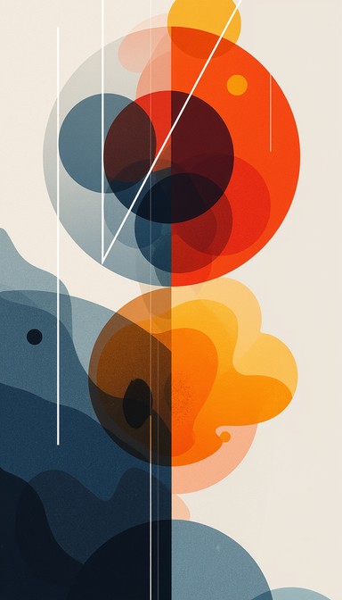 Zone Abstract Free Flowing Abstract Shapes Image | Download at StockCake