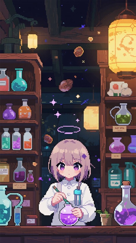 Free Magical Potion Crafting Image - Anime, Manga, Potion | Download at ...