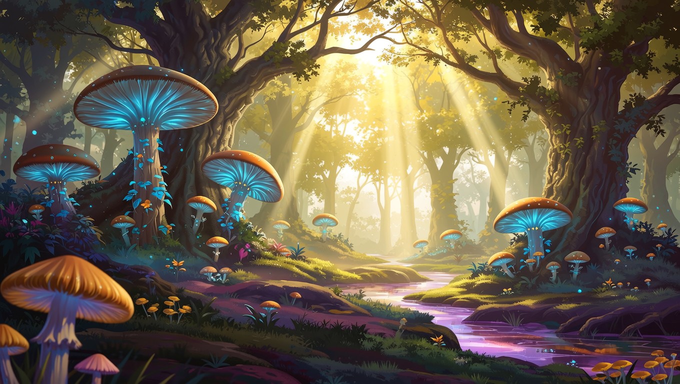 Free Enchanted Forest Gateway Image - Fantasy, Forest, Magical ...