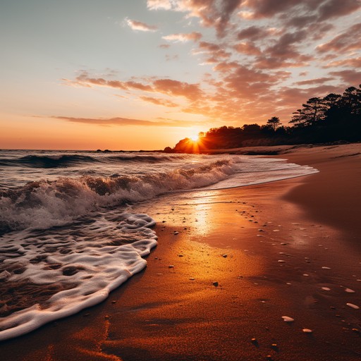 Free Sunset Beach Serenity Image - Sunset, Beach, Ocean | Download at ...