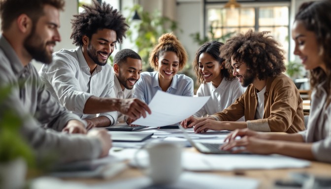 Multiple Team Paperwork Free Team Reviews Documents Image - Collaboration, Teamwork, Leadership ...