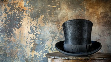Top Hat Used Free Vintage Top Hat Image - Vintage, Top, Hat | Download at StockCake