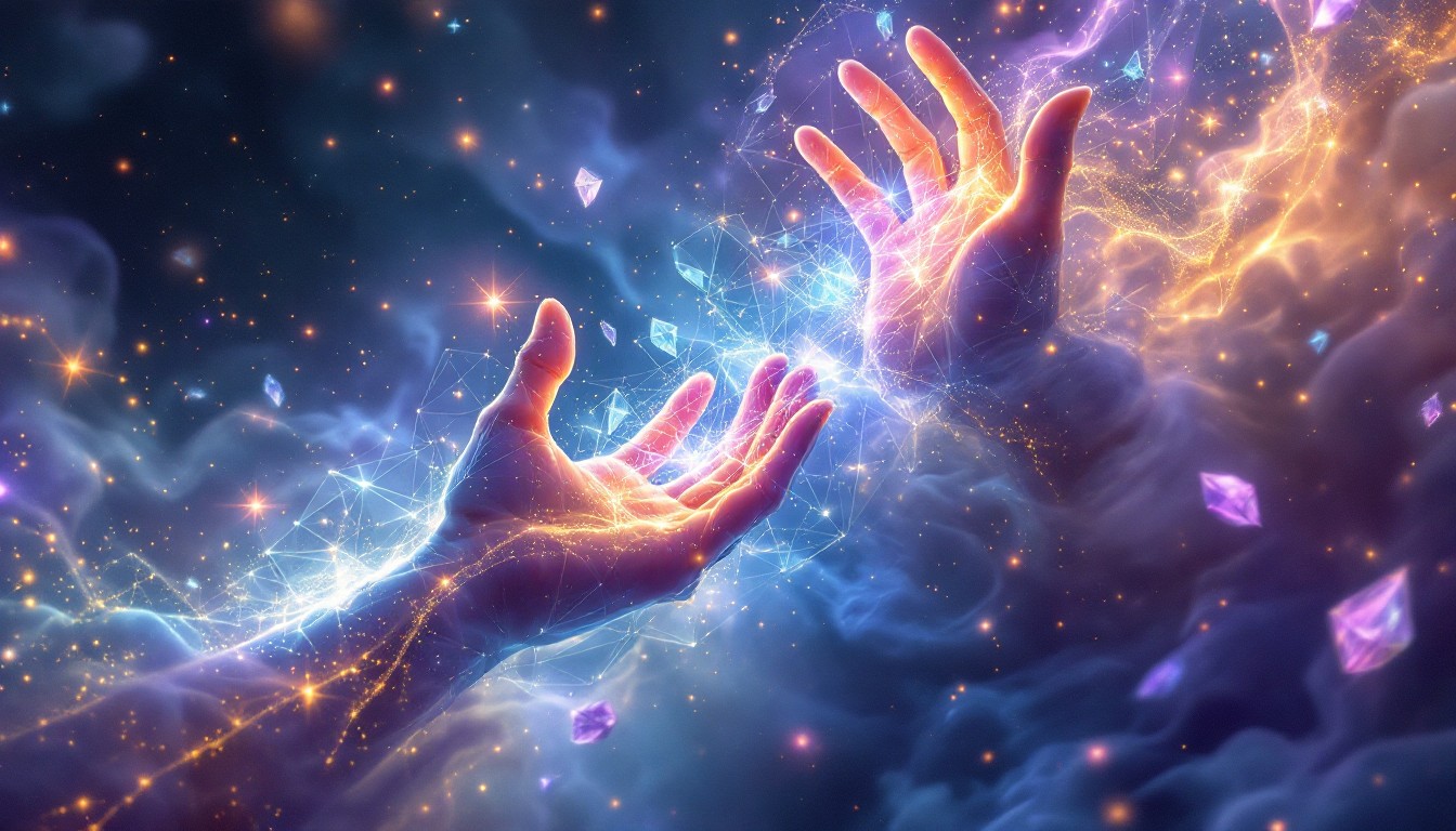 Free Cosmic Hands Unite Image - Cosmic, Hands, Space | Download at ...