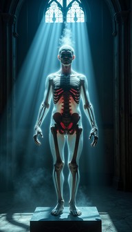 Gothic Injuries Free Resonant Gothic Anatomy Image - Skeleton, Gothic, Cathedral ...