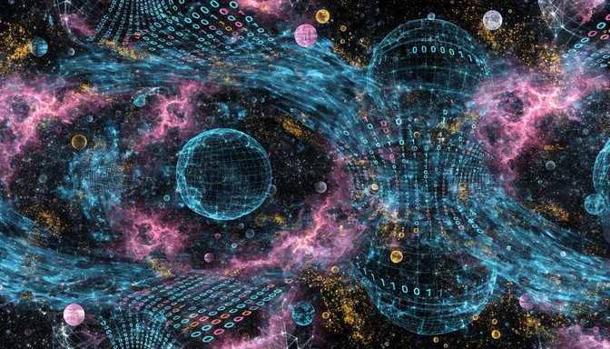 Free Cosmic Glitch Canyon Image - Cosmic, Glitch, Aurora | Download at ...