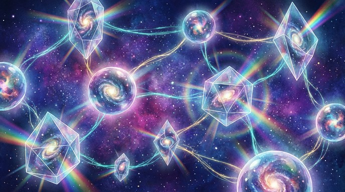 Free Infinite Cosmic Realms Image - Multiverse, Cosmos, Galaxies ...