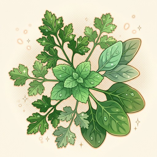 Free Fresh Herbs Illustration Image - Anime, Manga, Illustration ...