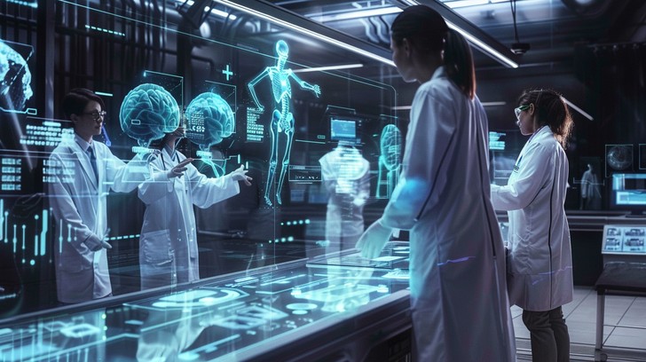 Doctors In The Future Free Futuristic Medical Team Image - Technology, Medicine, Innovation ...