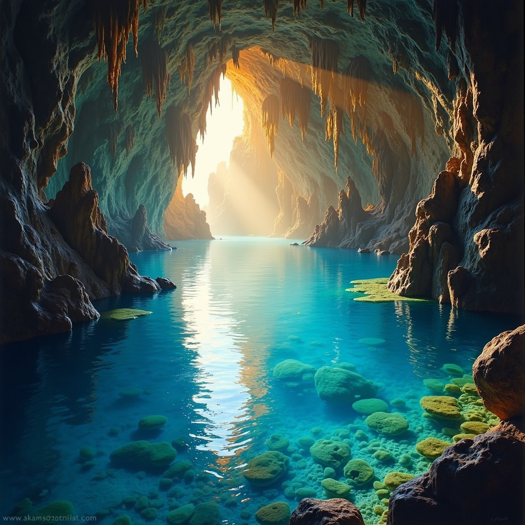 Free Luminous Blue Grotto Image - Grotto, Cave, Cerulean | Download at ...