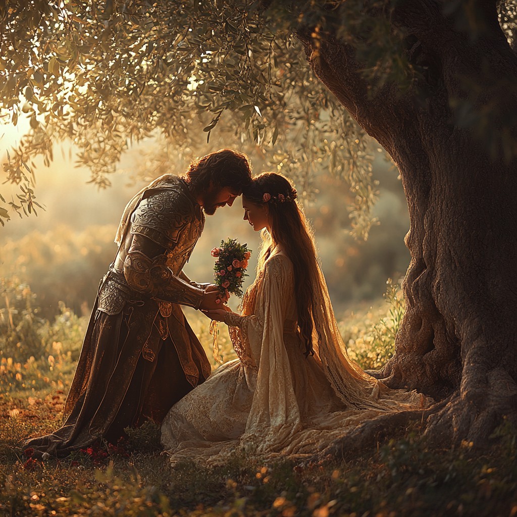 Free Enchanted forest proposal Image - Knight, Lady, Forest | Download ...