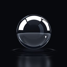 Free Floating Mercury Sphere Image - Sphere, Chrome, Metallic ...