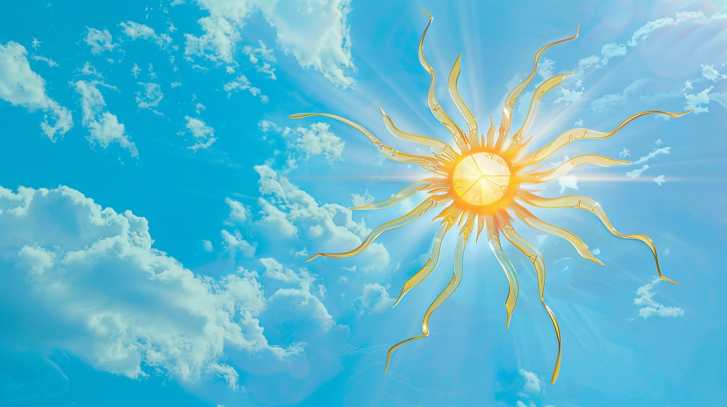 Free Radiant Sun Art Image - Sun, Art, Sky | Download at StockCake