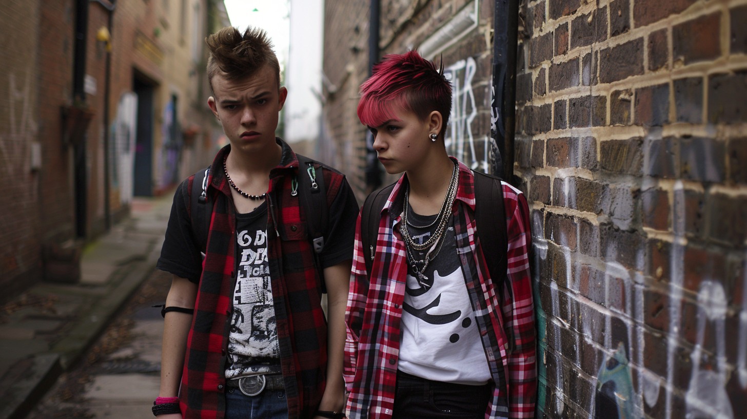 Free Urban Punk Pair Image - Urban, Style, Duo | Download at StockCake