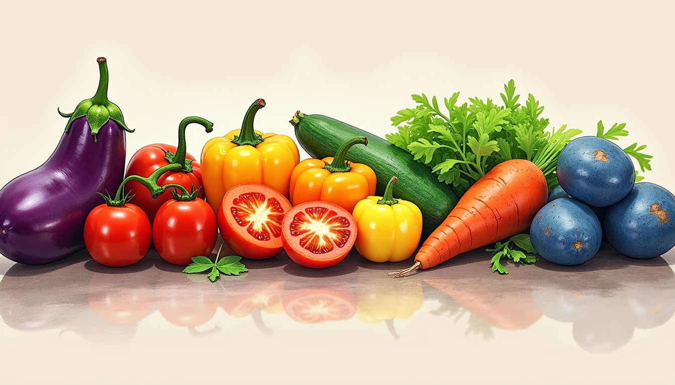 Free Colorful vegetable spectrum Photo - Vegetables, Fresh, Colorful ...
