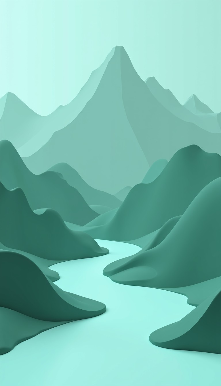 Free Minimal Mountain Flow Image - Minimal, Geometric, Mountains ...