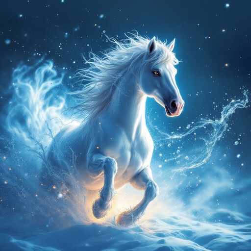 Free Ethereal Crystal Steed Image - Crystal, Horse, Ethereal | Download ...