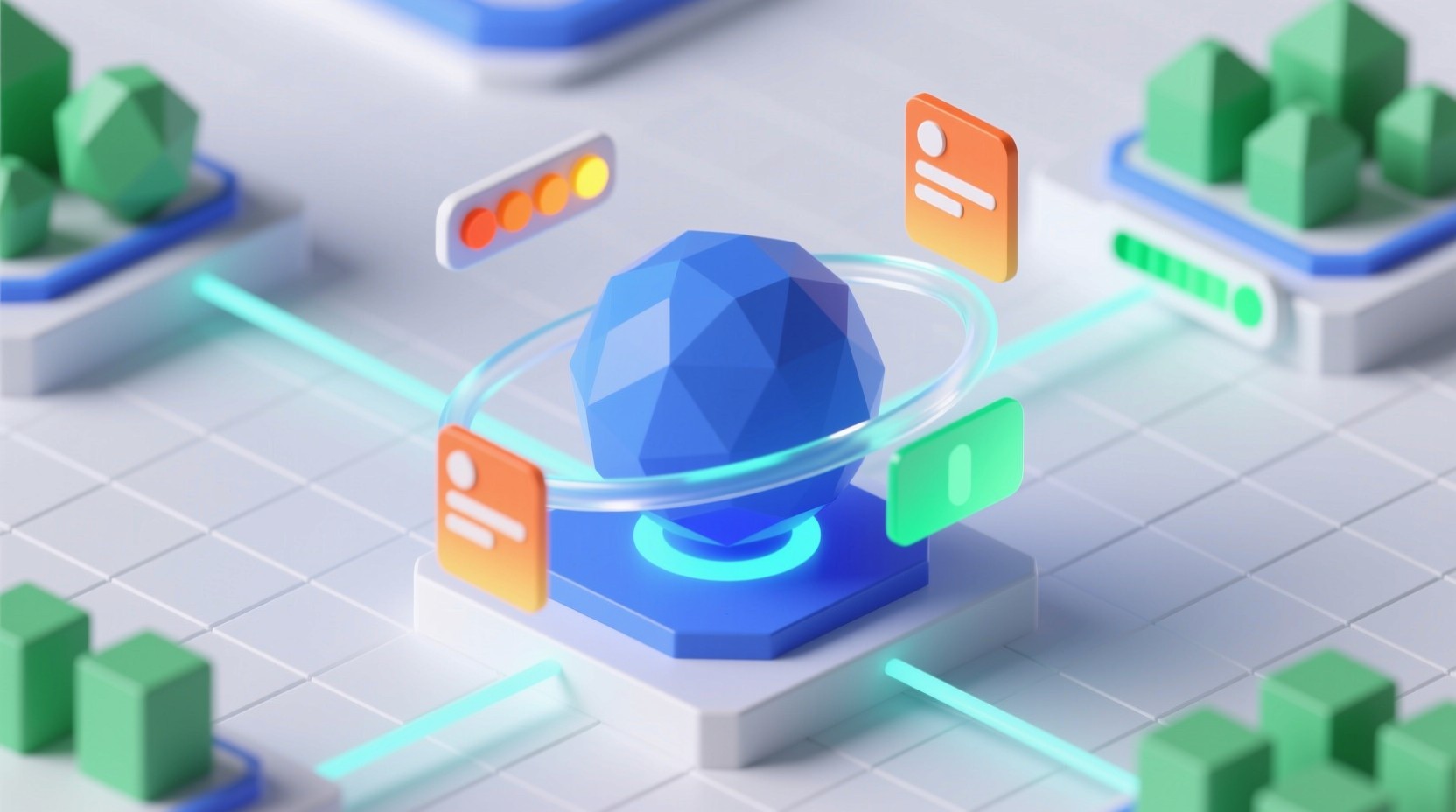 Free Project Management Hub Photo - 3d, Isometric, Project | Download ...