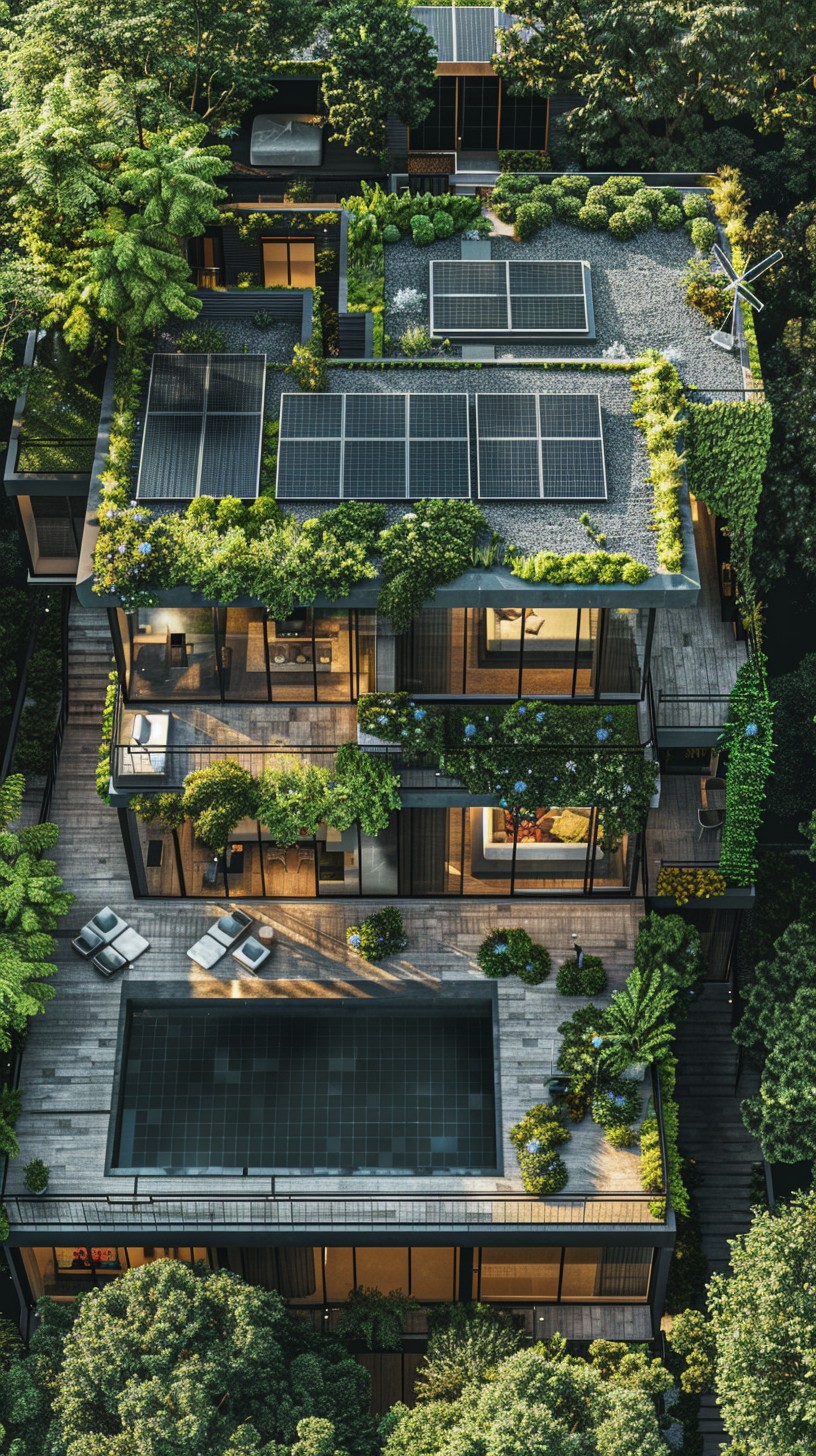 Free Eco-Friendly Urban Residence Image - Architecture, Luxury, Eco ...