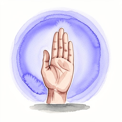 Pause Hand Movements Free Mindful Pause Gesture Photo - Watercolor, Hand, Gesture | Download ...