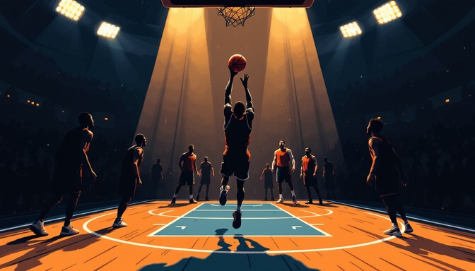 Free Decisive Basketball Moment Image | Download at StockCake