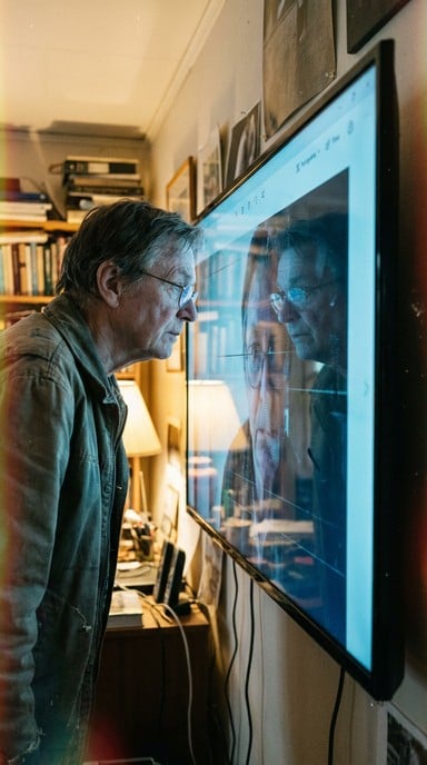 Free Digital Self Reflection Photo Reflection Digital Screen