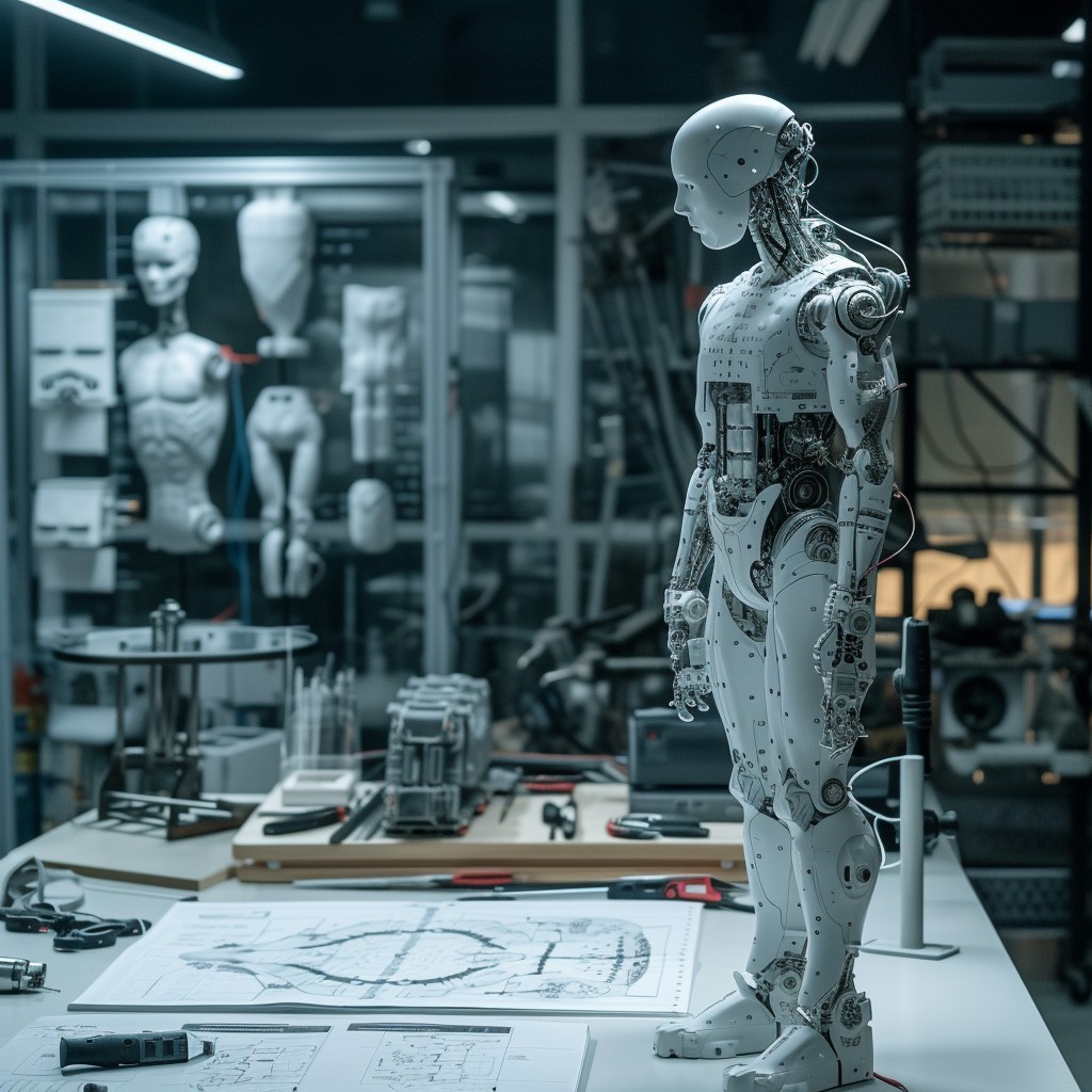 Free Futuristic Robot Prototype Image - Robot, Humanoid, Technology ...