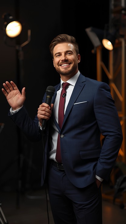 Free Professional Broadcast Confidence Image - Host, Broadcaster ...
