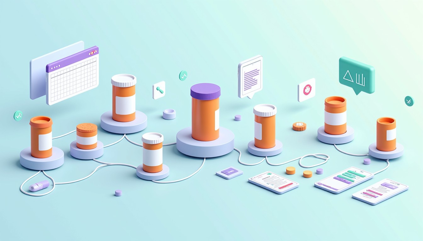 Free Modern Prescription Tracking Image - Prescription, Medication ...