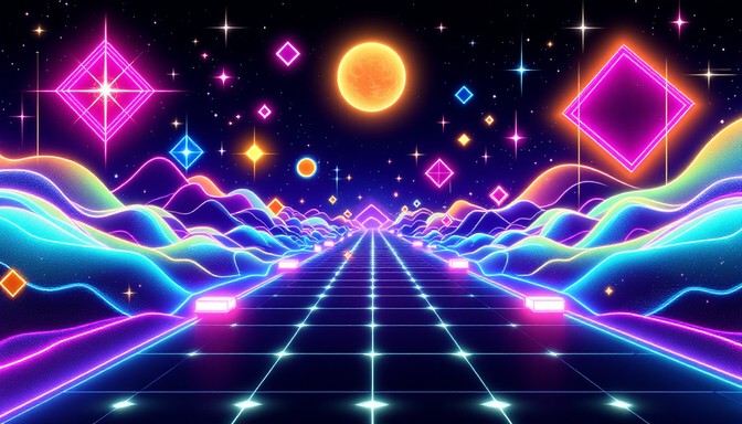 Free Neon Pixel Art Image - Beads, Pixel, Retro | Download at StockCake