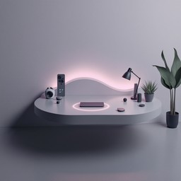 Floating Workspaces Free Floating Minimalist Workspace Image - Minimalist, Floating ...