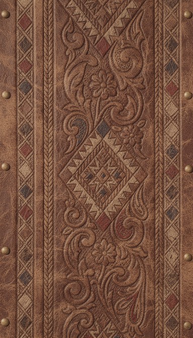 Free Tooled Leather Pattern Image - Leather, Texture, Western ...
