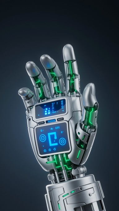 Free Futuristic Electronic Hand Image - Technology, Robotic, Futuristic ...