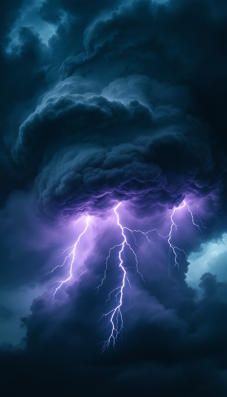 Free Lightning Strikes Night Image - Lightning, Storm, Thunder ...