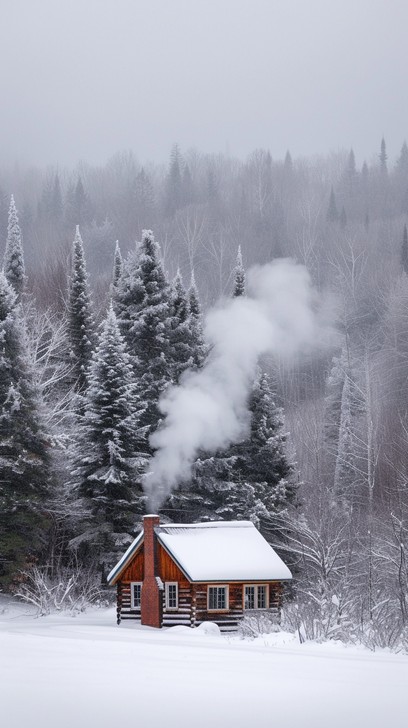 Free Cozy Winter Cabin Image - Cabin, Winter, Forest | Download at ...