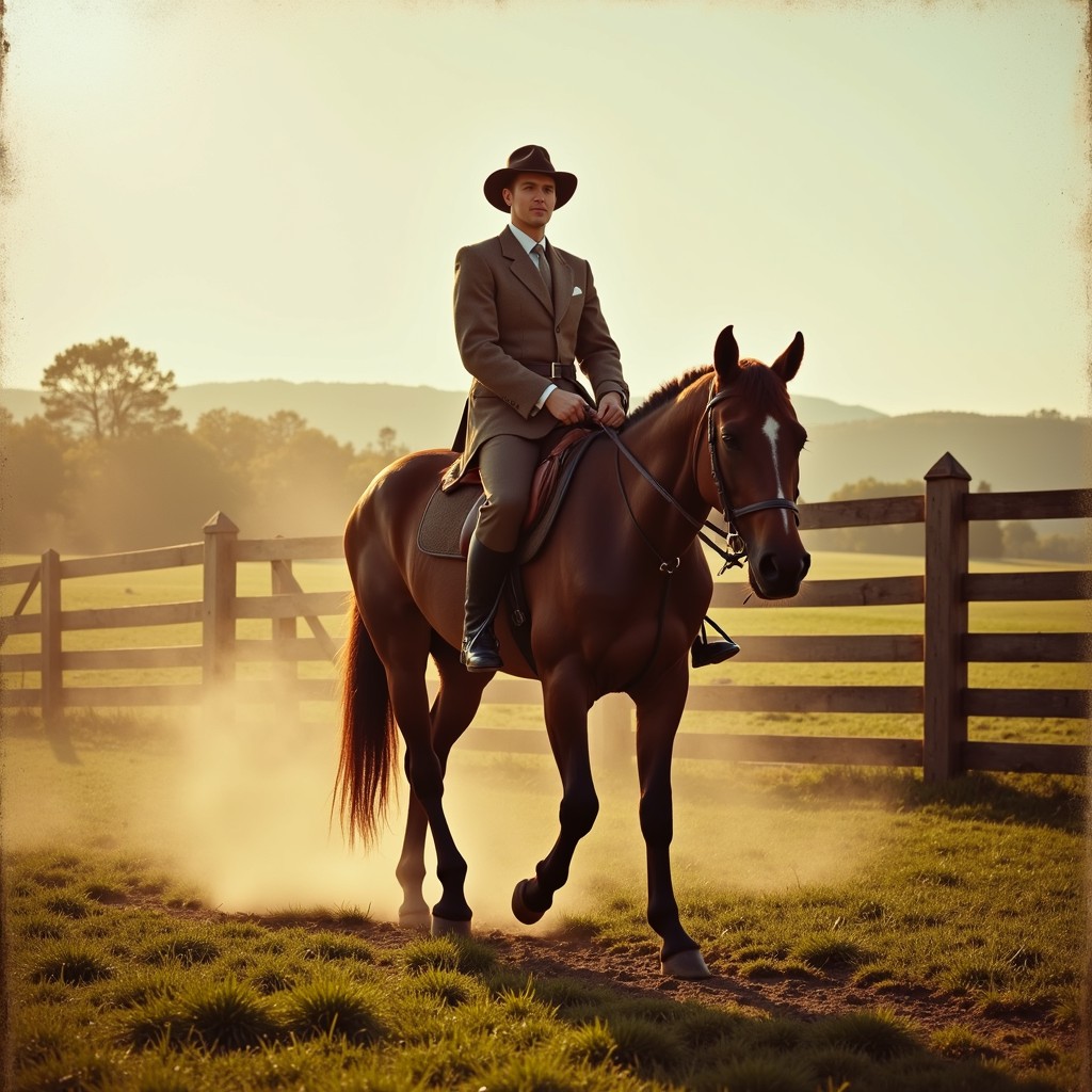 Free Golden Hour Ride Image - Equestrian, Horseback, Countryside ...