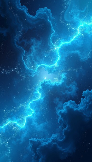 Free Ethereal Azure Nebula Image | Download at StockCake