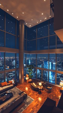 Free City View Loft Image - Cityscape, Interior, Loft | Download at ...