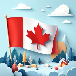 Free Playful Canadian Flag Image - Canadian, Flag, Patriotic | Download ...